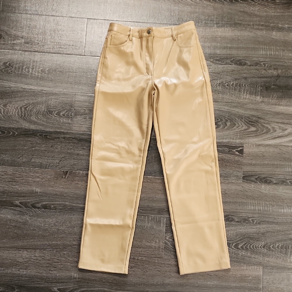 💋 Shinestar hise rise Leather Pants 💋